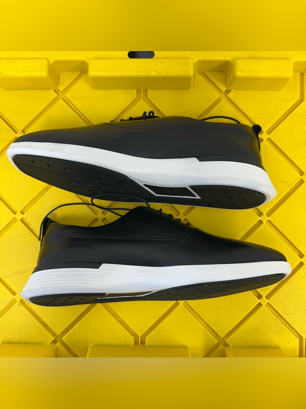Wolf & Shepherd Crossover Longwing Oxford Shoes Sneakers Onyx Black Mens 12.5 - Picture 3 of 11